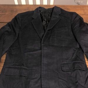 Men’ Express Sport Coat. Sz XL Navy Blue